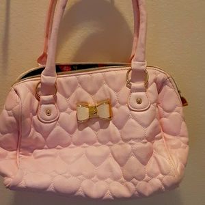 Blush Pink Betsey Johnson purse